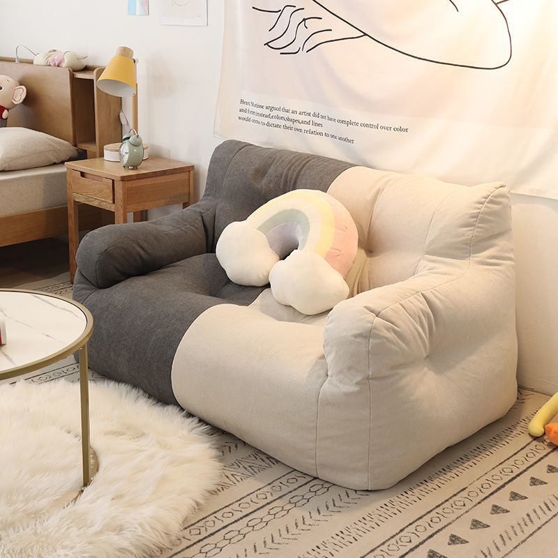 Floor Cushion Pouf - 2-Personen-Sitzsack-Sofas: Entspannende, weiche Lazy-Puffs-Sofas für das