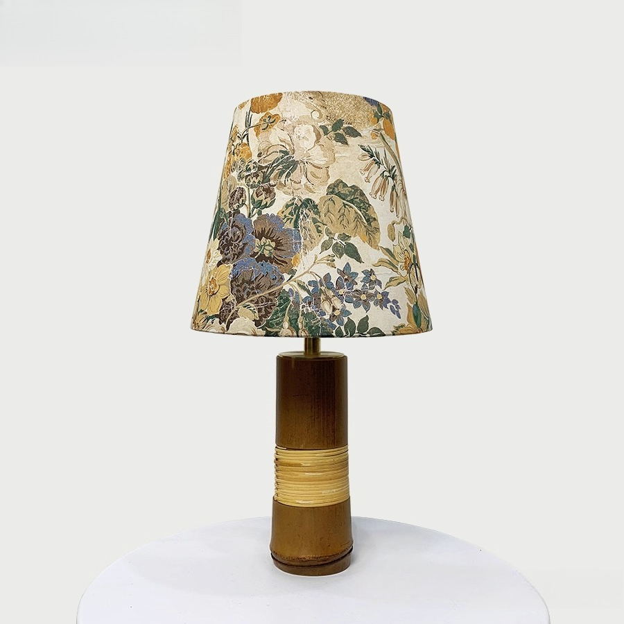 Tischlampe aus natürlichem Rat – Home Textiles Importers In Usa Bewertung und Preis