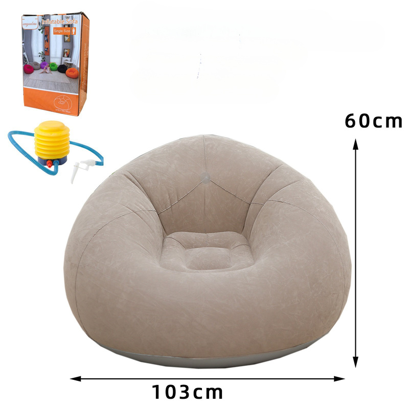 Großer aufblasbarer Lazy-Sofa- – Floor Cushion Pouf Bewertung und Preis