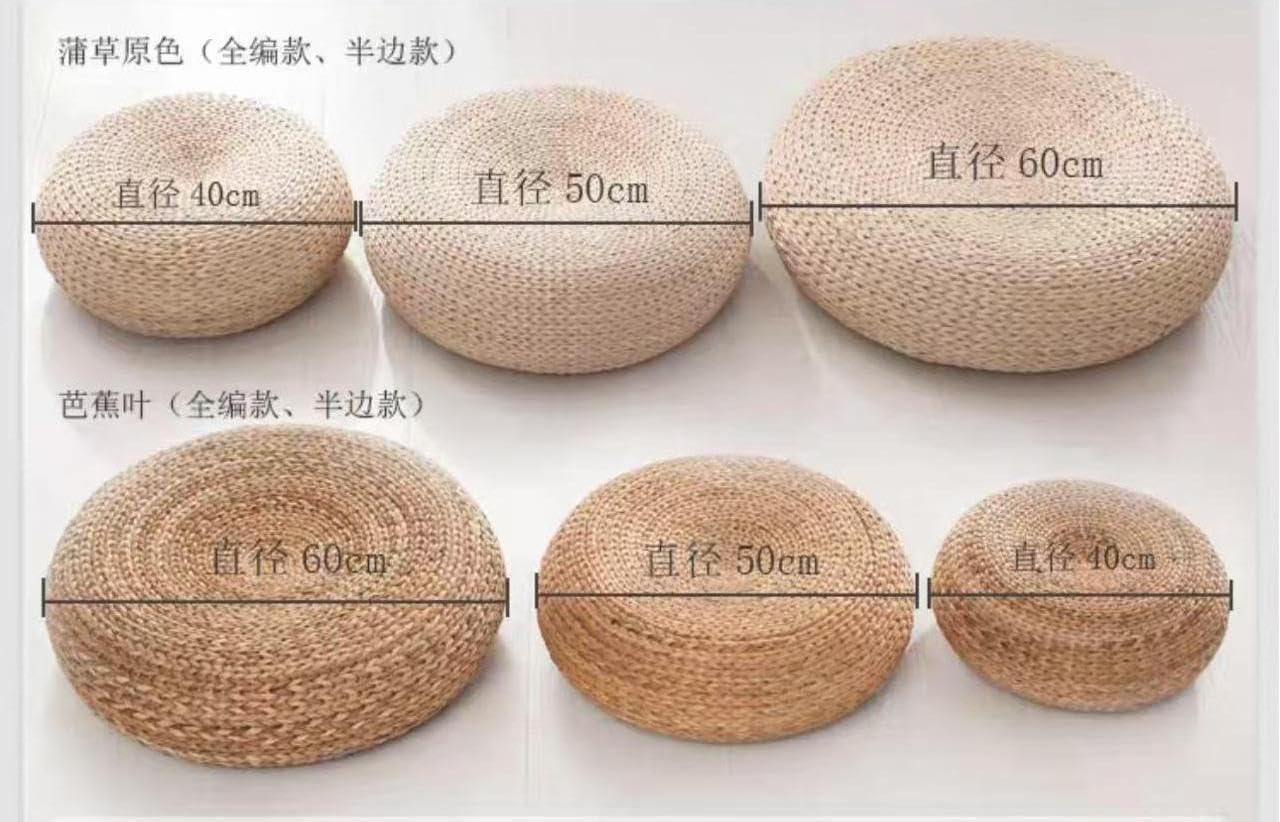 Handgefertigtes Stroh-Pouf-Kis – Floor Cushion Pouf Bewertung und Preis