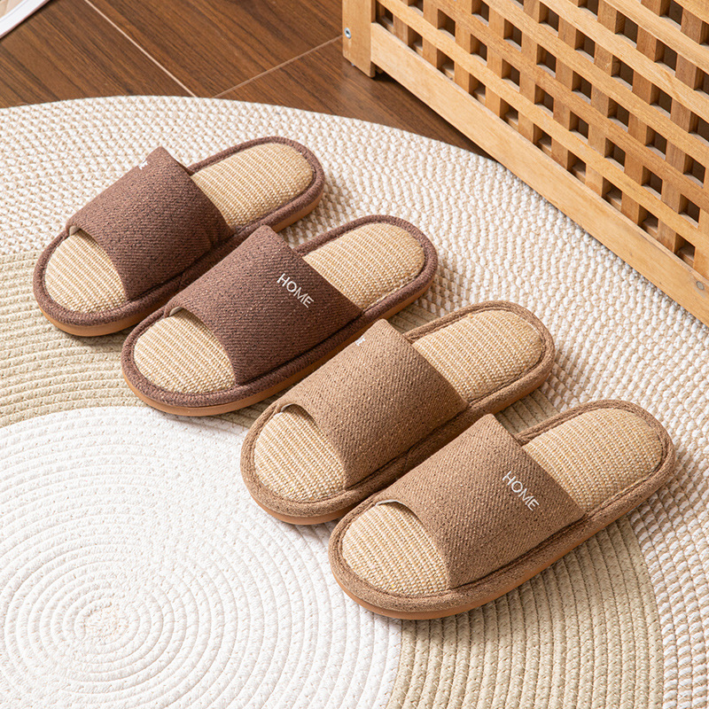 Leinen-Plateau-Hausschuhe für  – Home Textiles Bewertung und Preis