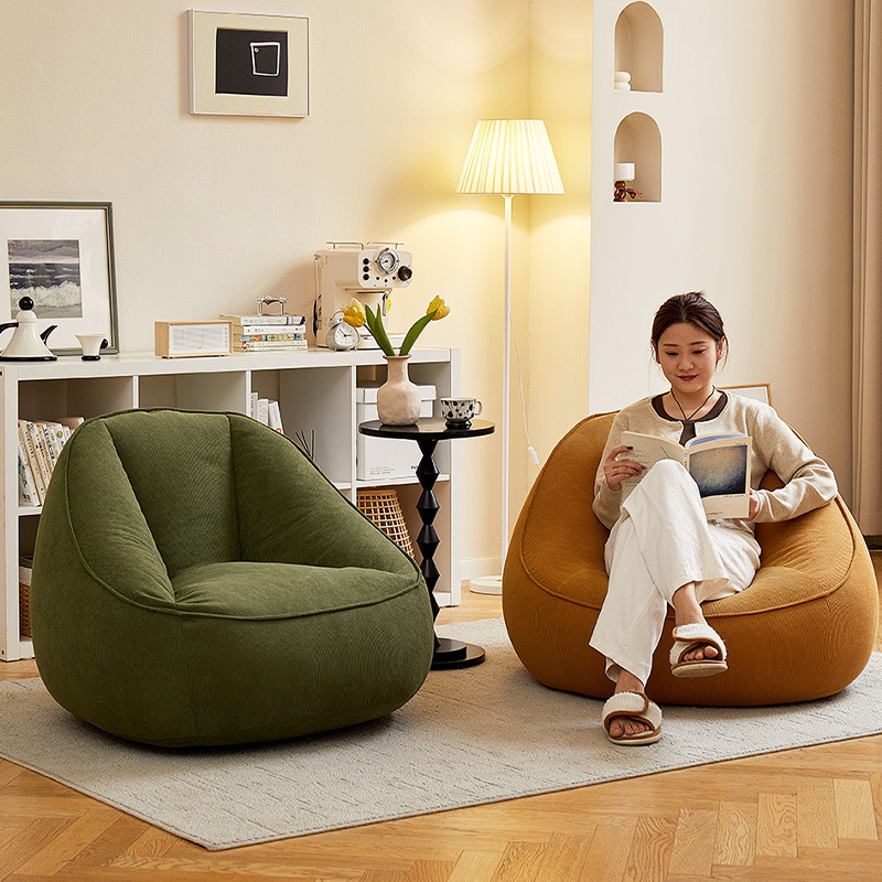 Einzelner Sitzsack-Sofa für Wo – Floor Cushion Pouf Bewertung und Preis