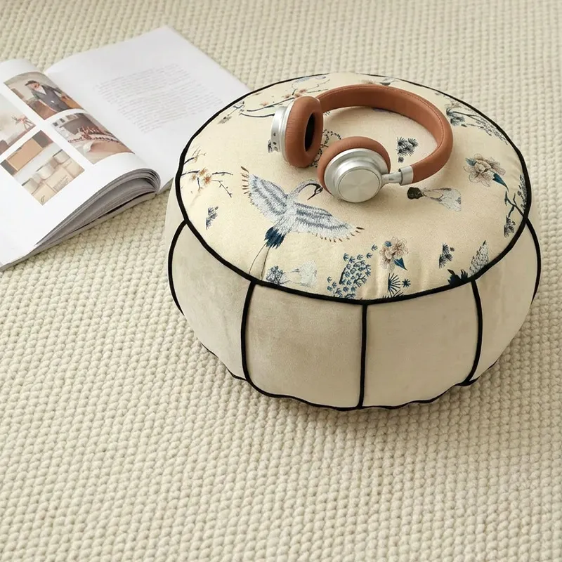 Runder Bodenpouf im chinesisch – Floor Cushion Pouf Bewertung und Preis